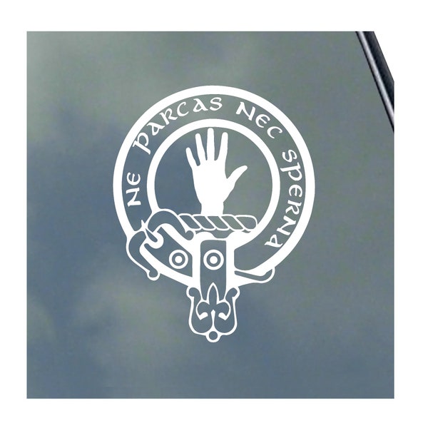 LAMONT CLAN CREST vinyl sticker Truck Car Computer Scottish