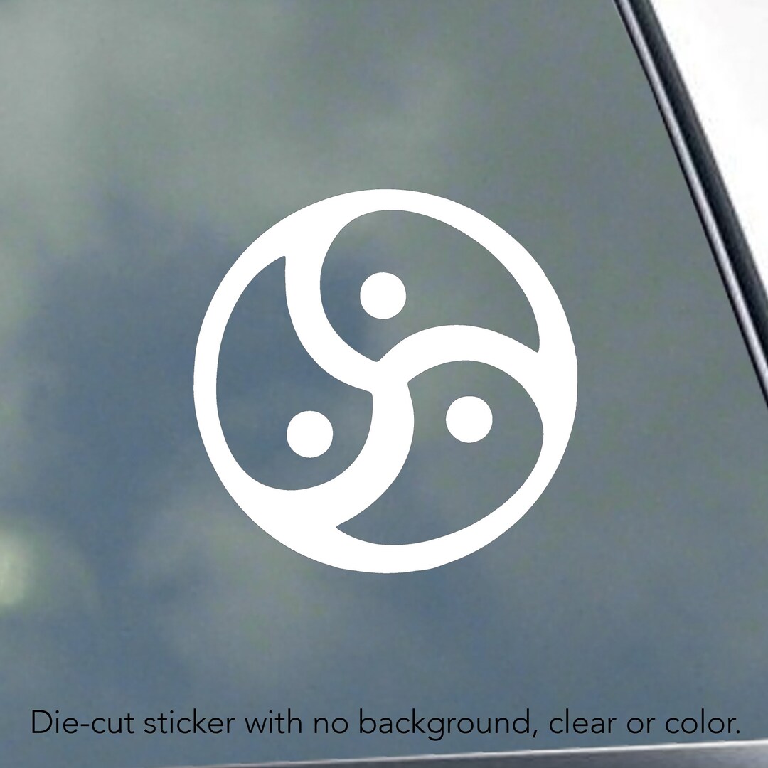 Sub/dom Icon BDSM ICON Vinyl Sticker Decal Kink Domme Sexy Master Submissive Hot ...
