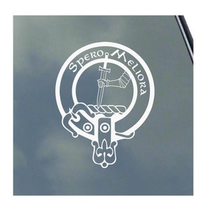 Sticker vinyle BLYTH CLAN CREST Truck Car Computer Ecossais