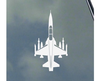 F-5B Freedom Fighter Pilot Front Vinyl Sticker Decal Navy Vietnam Veteran F-5A F-5E F-5