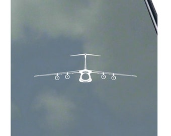 C-5 GALAXY Pilot FRONT Vinyl Sticker Decal Air Force Transport Crew Veteran