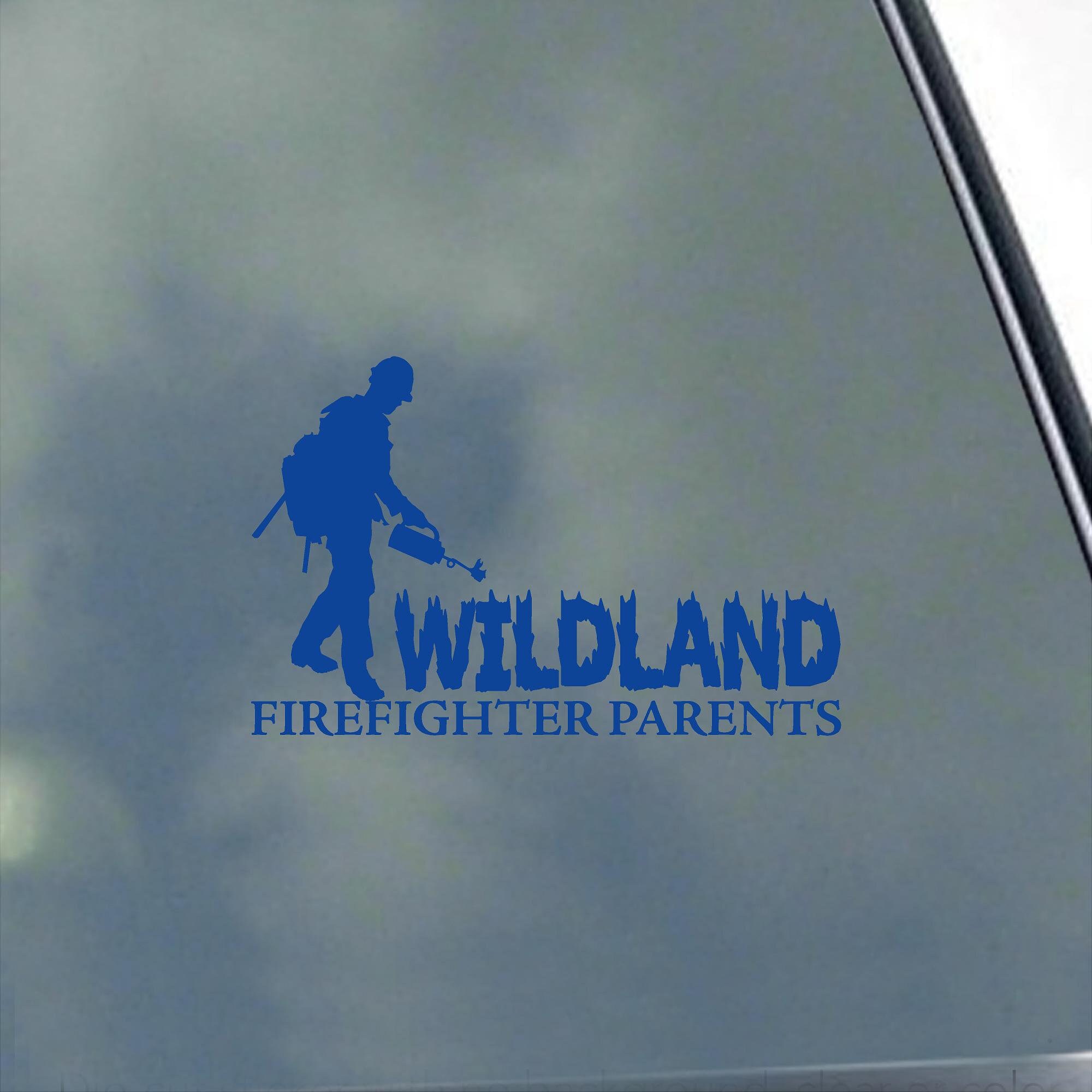 Wildland Firefighter Oval Fight Fire With Fire Vinyl Sticker Decal Proud Smoke Jumper Fireman Wildfire 9 thumbnail image