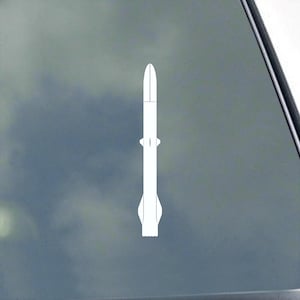 New Glenn Rocket Vinyl Sticker Decal by KLO Graphics Engineer Programmer Builder Scientist