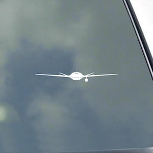 MQ-25 Stingray Pilot Front View Vinyl Sticker Decal Navy Unmanned Tanker Drone Veteran UAV