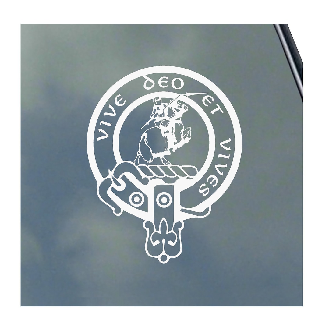 CRAIG CLAN CREST Vinyl Sticker Truck Car Computer Scottish - Etsy