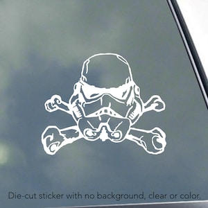 BONE TROOPER vinyl sticker decal for movie fans LOVE Comic Graphic Novel Movie