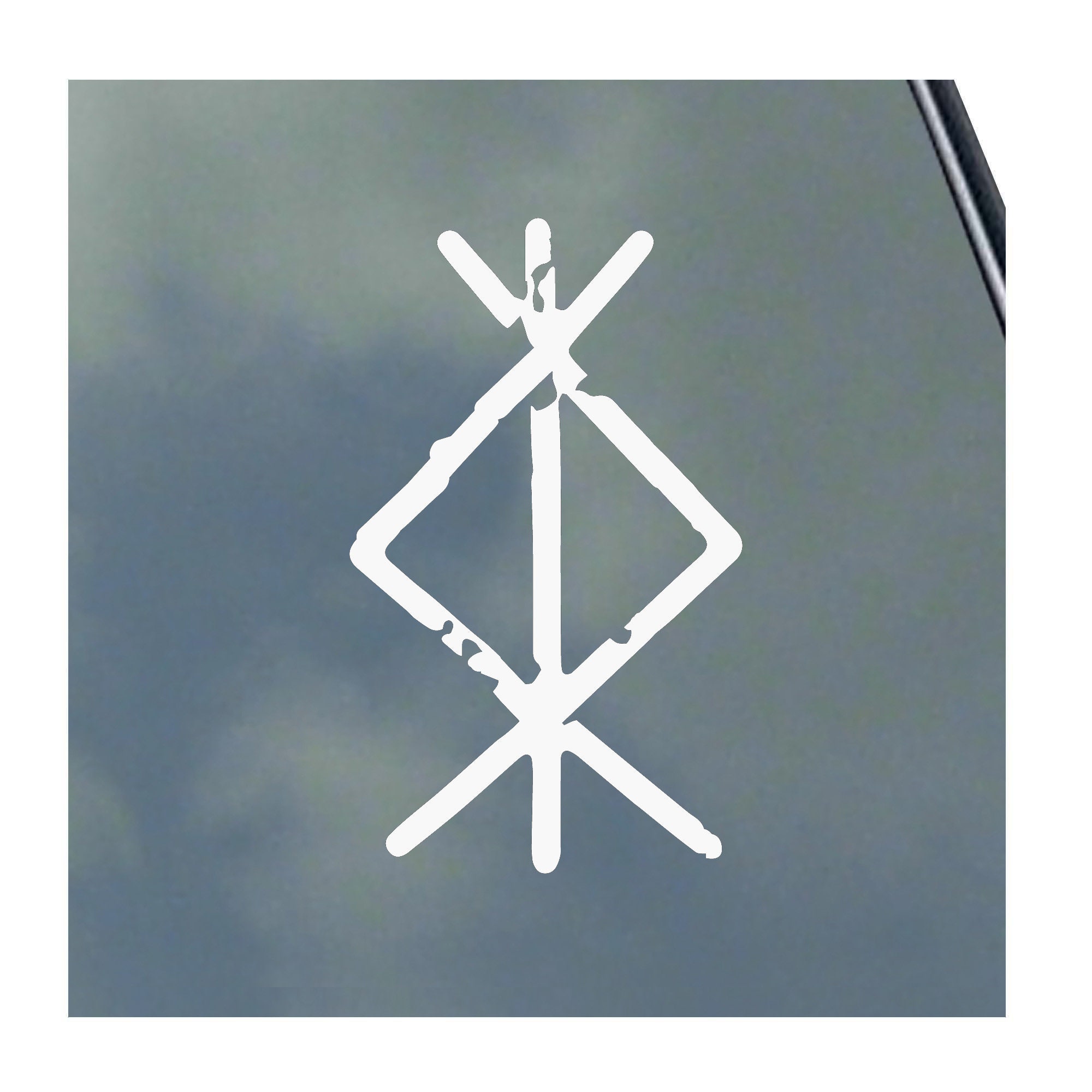 Protection Rune Pagan PROTECTION RUNE Vinyl Sticker Decal Asatru Odin Thor Gods Pagan Norse ...