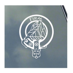 DALRYMPLE CLAN CREST vinyl sticker Truck Car Computer Scottish Drummann