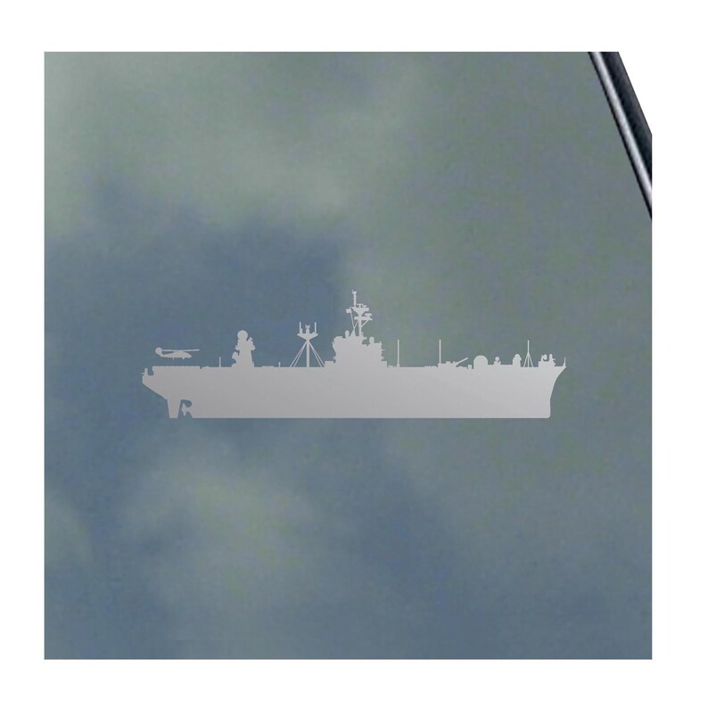 Blue Ridge Class Vinyl Sticker Decal by KLO Graphics USA Navy Crew ...