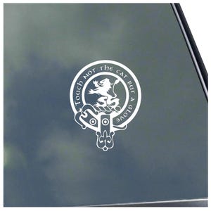 MacPHERSON CLAN CREST vinyl sticker Truck Car Computer Scottish Tartan