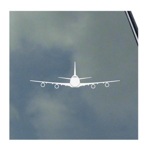 747 Pilot Crew Front Vinyl Sticker Decal Crew Commercial Aircraft Airline 747-100