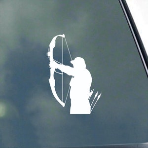 Bow Hunting Vinyl Sticker Sportsman Elk Deer Target Hunt Hunting Car Truck Windows