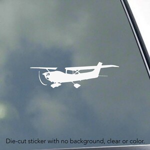 CESSNA 182 SKYLANE PILOT vinyl sticker decal for Plane Truck Car Window