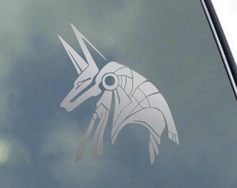ANUBIS ARMORED vinyl sticker decal EGYPT Gods Pantheon Polytheistic