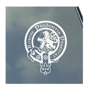 YOUNG CLAN CREST vinyl sticker Truck Car Computer Scottish