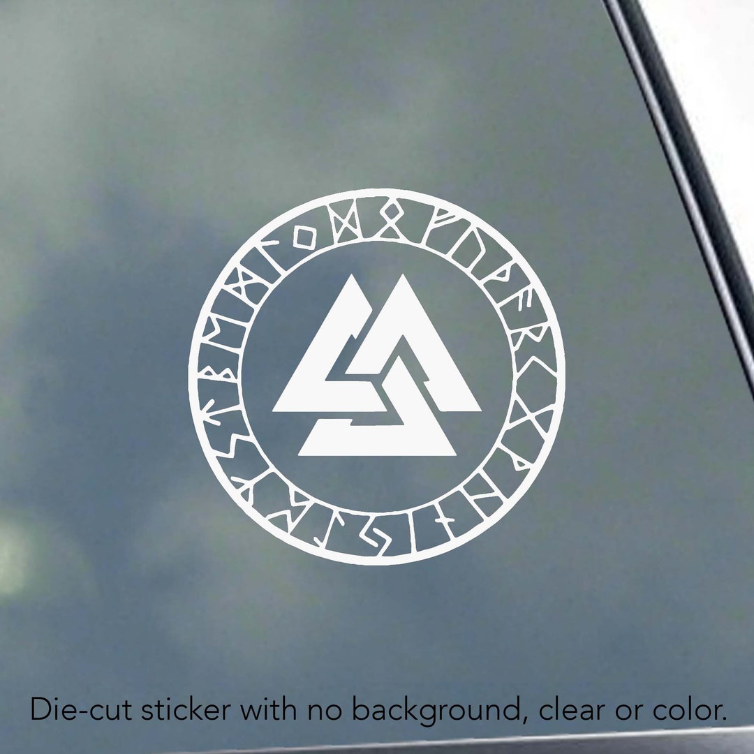ASATRU RUNE Standard Vinyl Sticker Decal Asatru Odin Thor Gods Pagan - Etsy