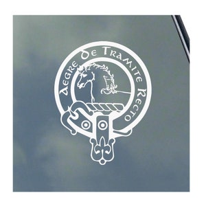 HORSBURGH CLAN CREST vinyl sticker Truck Car Computer Scottish
