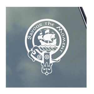 DUNCAN CLAN CREST vinyl sticker Truck Car Computer Scottish