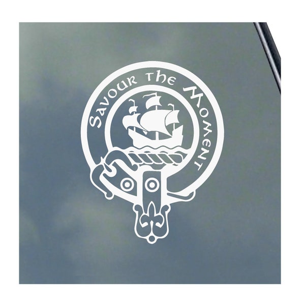 DUNCAN CLAN CREST vinyl sticker Truck Car Computer Scottish