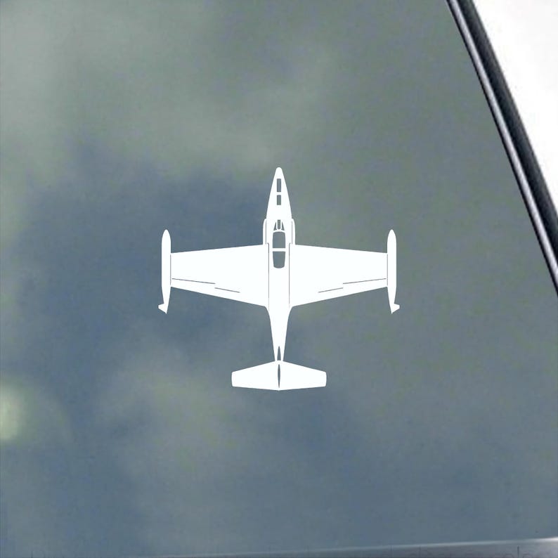 F-89 Scorpion Pilot Top View Vinyl Sticker Decal by KLO Graphics USA ...