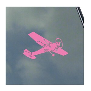 Aircraft Sticker Cessna 152 Pilot in Flight Vinyl Sticker Decal American Aircraft ...