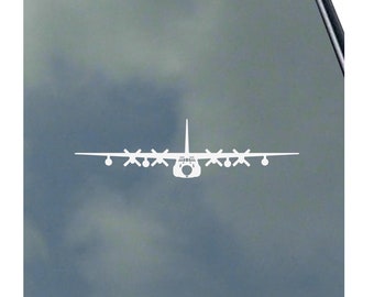 HC-130H/N/P Combat King Pilot Crew Front Vinyl Sticker Decal Combat Shadow Air Force C-130N C-130P Vietnam Veteran