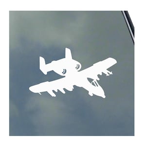 A-10 THUNDERBOLT II Pilot Crew in FLIGHT vinyl sticker decal Warbird Air Force Warthog