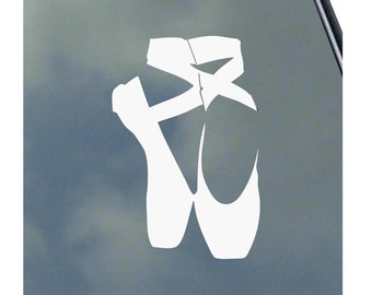 BALLERINA Shoes Vinyl Sticker Decal Ballet Dancer School Student Teacher Professional