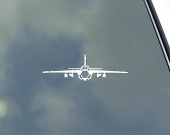 A-6E TRAM Intruder Pilot Front Vinyl Aufkleber Crew Navy Marines veteranen Golfkrieg Double Ugly