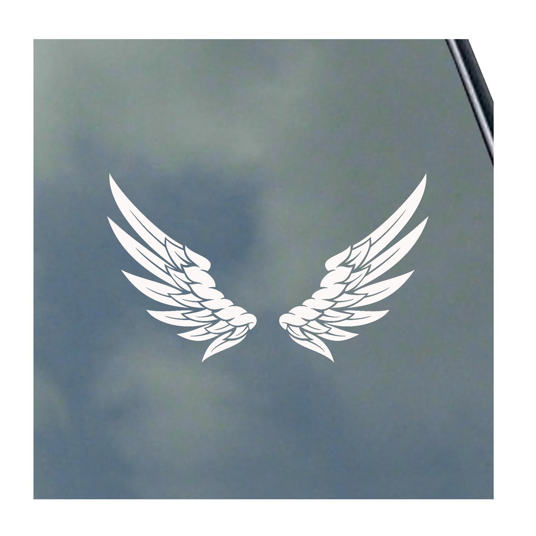 Angel Wings Spread Vinyl Sticker Decal Christianity by KLO Graphics God ...