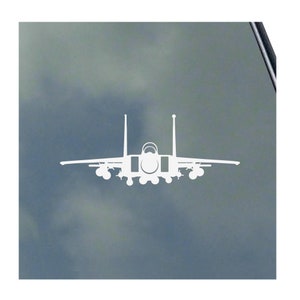 F-15E Strike Eagle Pilot Front Fully Loaded Vinyl Sticker Decal USA Air Force Veteran Strike Gulf War F-15