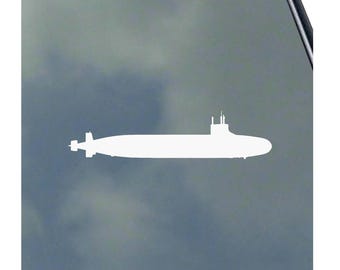 Seawolf Class Vinyl Sticker Decal by KLO Graphics USA Navy Crew Veteran Attack Submarine Connecticut Carter