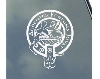 MacKINNON CLAN CREST vinyl sticker Truck Car Computer Scottish Tartan