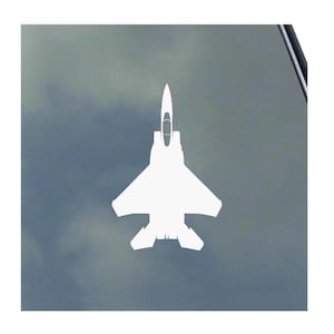 Calcomanía de vinilo para piloto de águila del F-15, veterano de la Fuerza Aérea de EE. UU., ataque de la Guerra del Golfo
