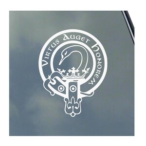 EDMONSTONE CLAN CREST vinyl sticker Truck Car Computer Scottish