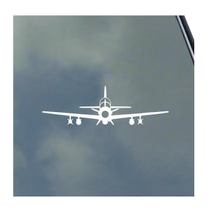 A-29 Super Tucano Pilot Front vinyl sticker decal Crew Air Force Navy Veteran EMB 314