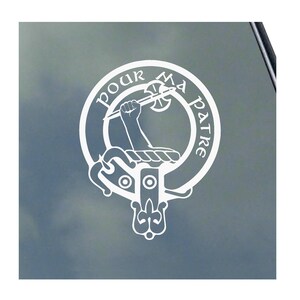 COOPER CLAN CREST vinyl sticker Truck Car Computer Scottish