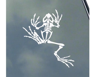 BONE FROG with NO Trident vinyl sticker decal Military Navy Seal Special Forces Warfare for Truck Car Window