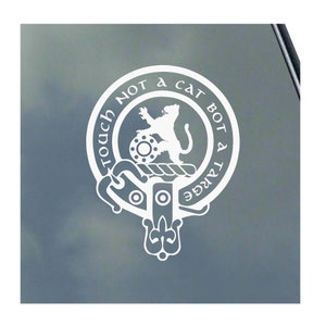 MACBAIN CLAN CREST vinyl sticker Truck Car Computer Scottish
