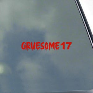 Custom Text Vinyl Sticker Decal