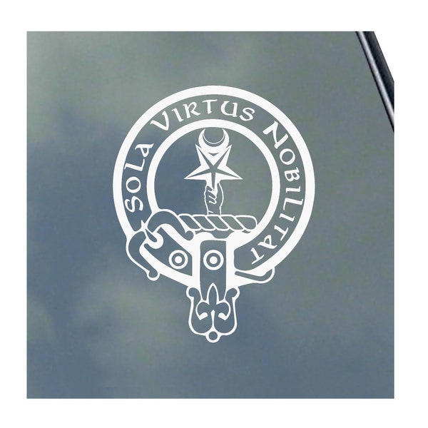 HENDERSON CLAN CREST vinyl sticker Truck Car Computer Scottish