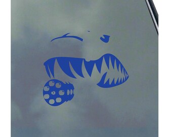 A-10 Thunderbolt II Pilot Shark Face Vinyl Sticker - Air Force Warbird Decal
