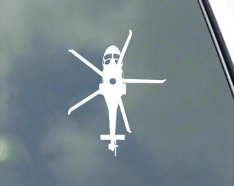 AW139 Pilot Top View Vinyl Sticker Decal by KLO Graphics VIP Corporate Transport Fire Fighting Offshore