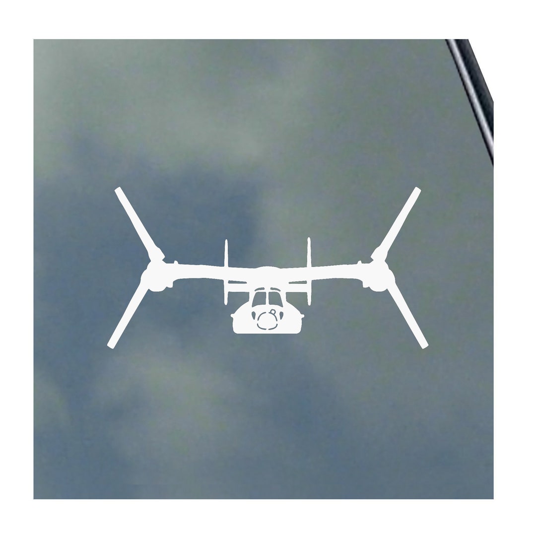CV22B OSPREY Pilot FRONT in Flight Vinyl Sticker Decal Vinyl Etsy