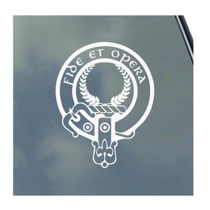 MACARTHUR CLAN CREST vinyl sticker Truck Car Computer Scottish