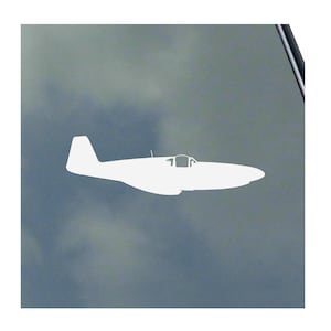 P-51B MUSTANG Pilot Side Vinyl Sticker Aufkleber WWII Warbird Armee Luftwaffe veteran