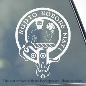 AIKENHEAD CLAN CREST vinyl sticker decal Truck Car Computer Scottish Celtic