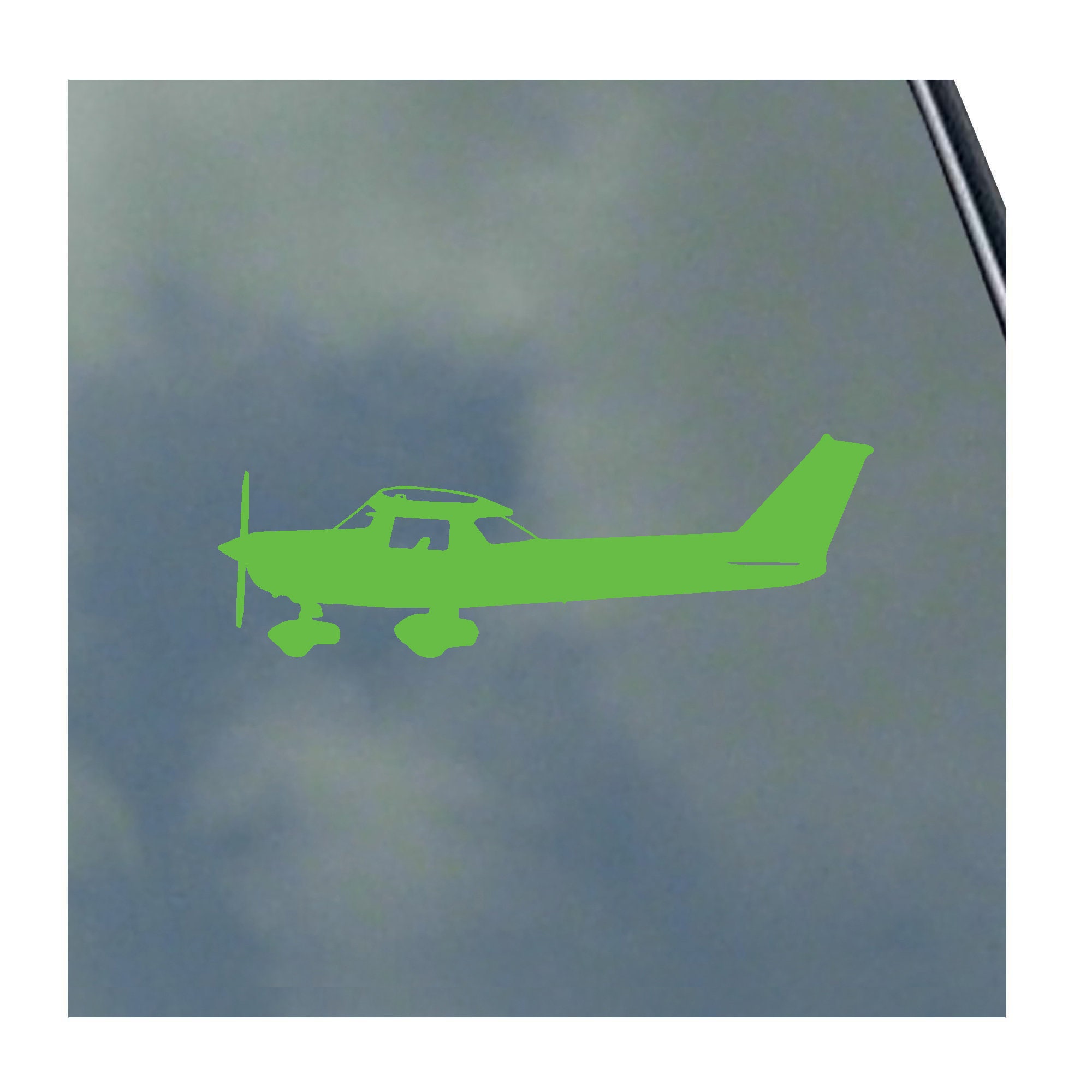 Bush Flying Decal Cessna 182 Pilot Vinyl Sticker - Skylane Pilot Decal