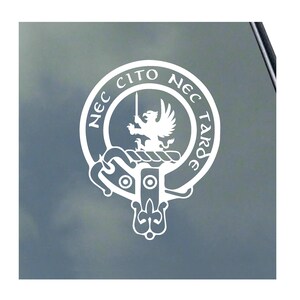 BANNATYNE CLAN CREST vinyl sticker Truck Car Computer Scottish