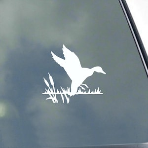 Duck Hunter Vinyl Sticker Decal by KLO Graphics Flushing Quail Pheasant Hunting Outdoors Bird Dog